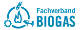 Logo des Veranstaltungspartners Fachverband Biogas.