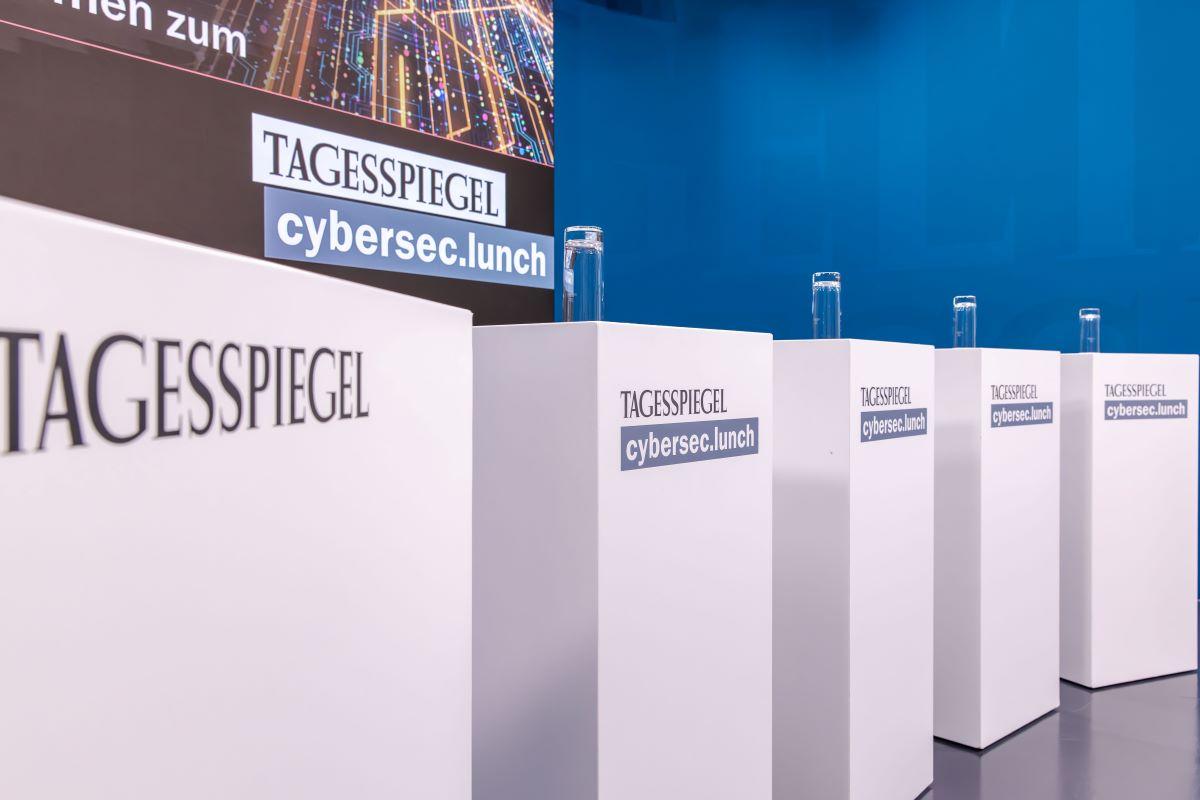 Die Bühne des cybersec.lunch#28