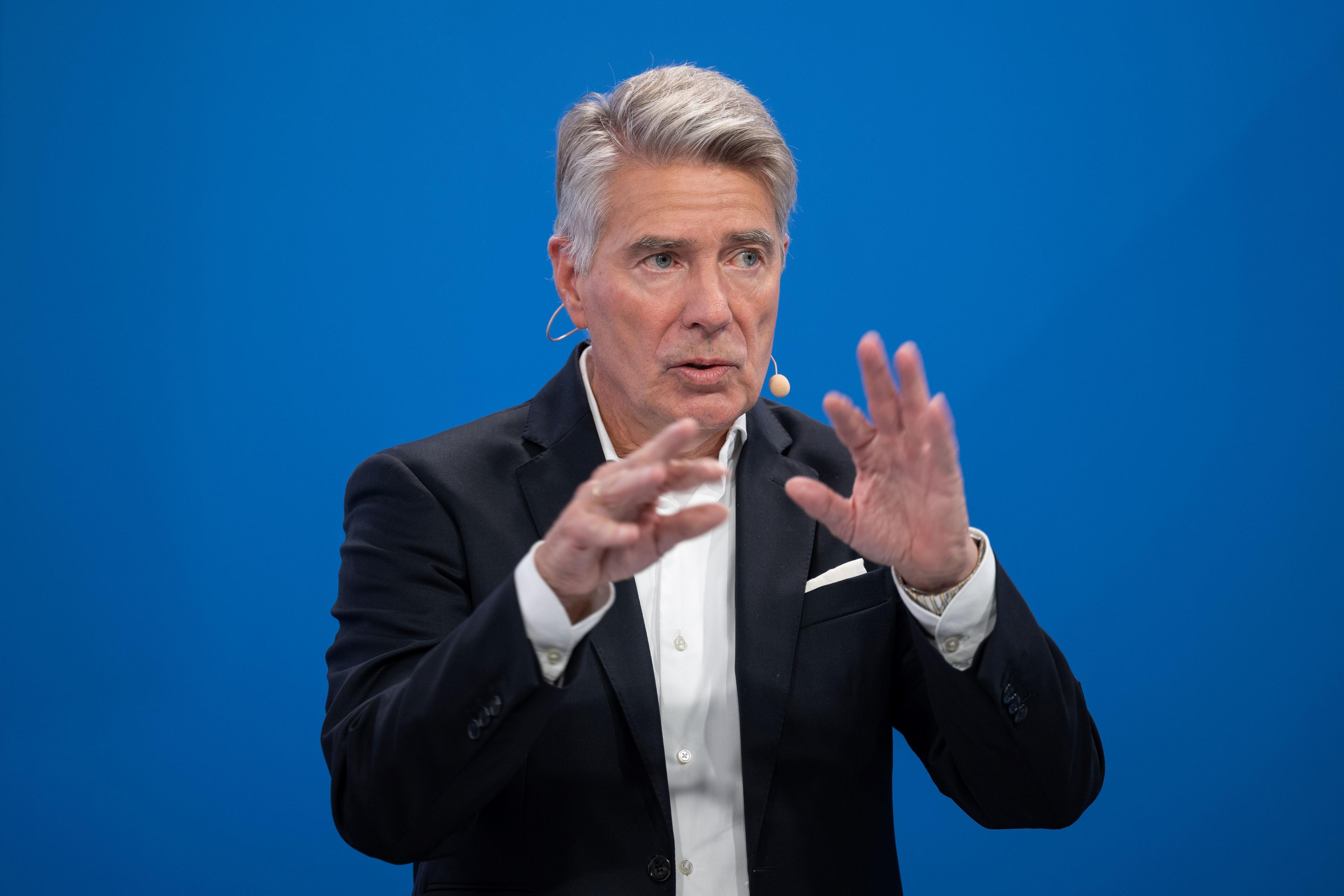 Ein Mann.