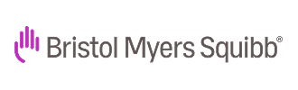 Logo des Veranstaltungspartners Bristol Myers Squibb.