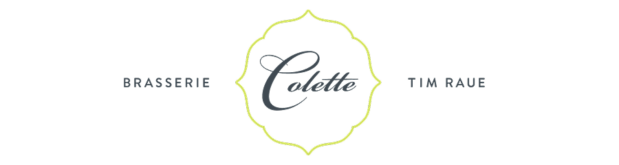 Logo des Veranstaltungspartners Brasserie Colette.