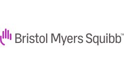 Logo von Bristol Myers Squibb.