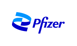 Logo von Pfizer.